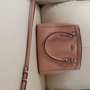 Coach Blush Leather Shoulder Bag